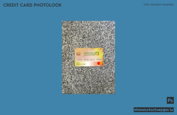 Ägyptische Nationalbank Mastercard Photolook Beispielvorschau